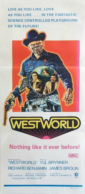 Westworld Australian Daybill Movie Poster (3)