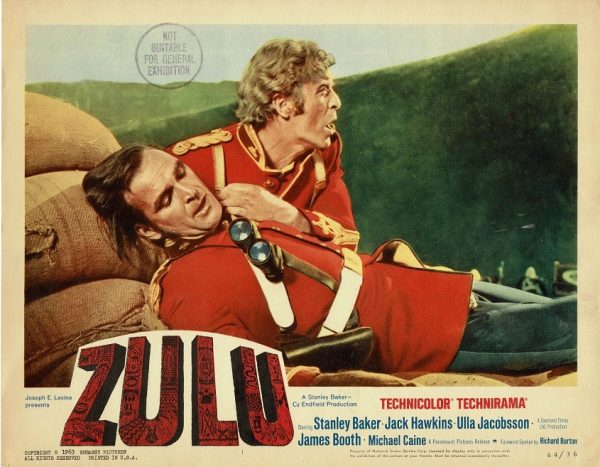 Zulu Us Lobby Card 1 Michael Caine And Stanley Baker 1964 (2)