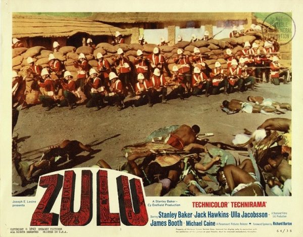 Zulu Us Lobby Card 3 Michael Caine And Stanley Baker 1964 (1)