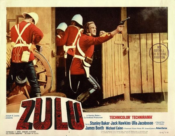 Zulu Us Lobby Card 4 Michael Caine And Stanley Baker 1964 (1)