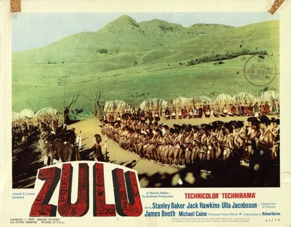 Zulu Us Lobby Card 5 Michael Caine And Stanley Baker 1964 (1)