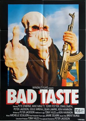 Bad Taste New Zealand One Sheet Movie Poster Peter Jackson (5)