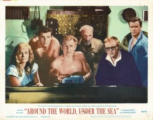 Around The World Under The Sea Us Lobby Card Lloyd Bridges (3)