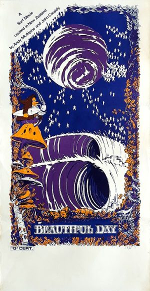 Beautiful Day New Zealand 1972 Daybill Surfing Movie Poster Andy Mcalpine (2)