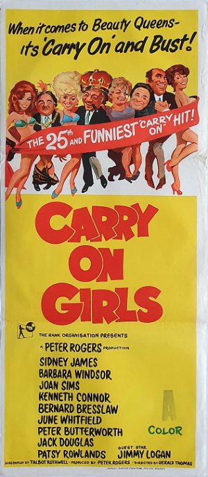 Carry On Girls Australian Daybill Movie Poster (2)