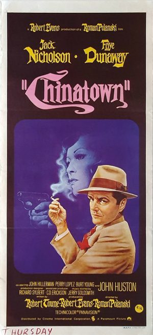 Chinatown Australian Daybill Movie Poster Jack Nicholson (2)