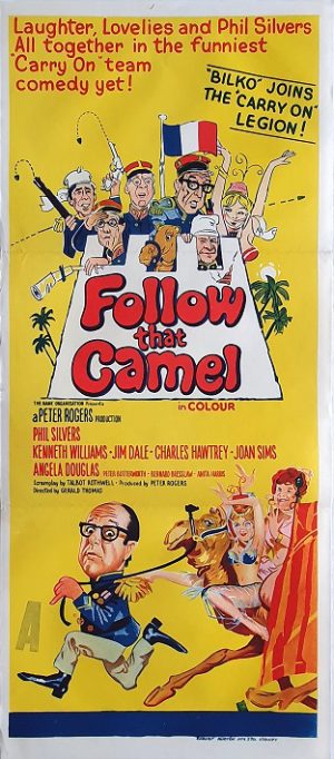 Follow That Camel Australian Daybill Movie Poster (2)