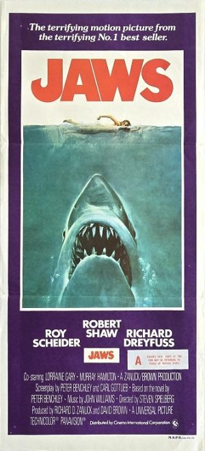 Jaws Austrailan Daybill Movie Poster (1)