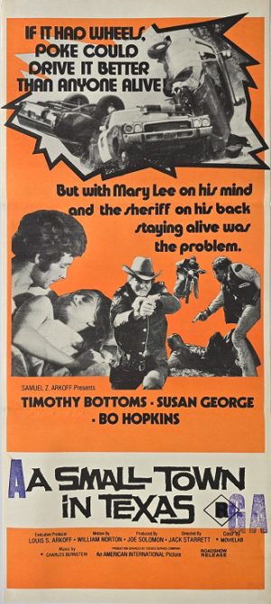 A Small Town In Texas Australian Daybill Movie Poster (1)