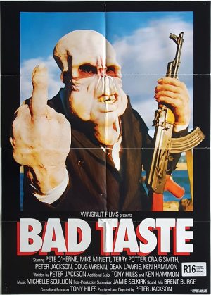 Bad Taste New Zealand One Sheet Movie Poster Peter Jackson