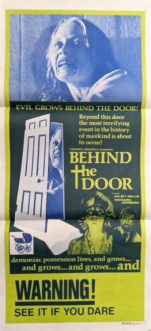 Behind The Door Australian Daybill Movie Poster