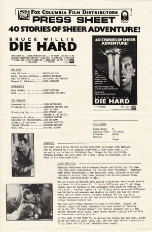 Die hard Australian Press Sheet (4)