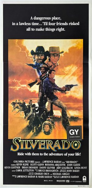 Silverado Australian Daybill Movie Poster Kevin Costner 1