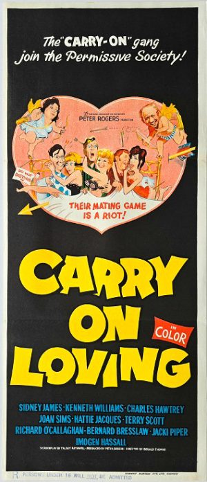 Carry On Loving Australian Daybill Movie Poster