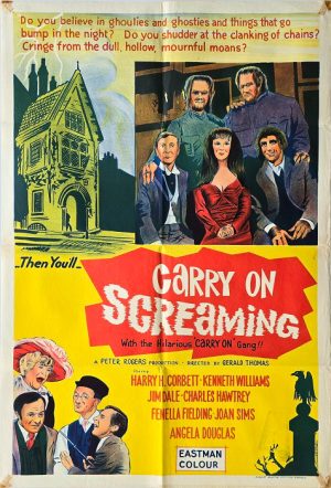 Carry On Screaming Australian One Sheet Movie Poster (1)