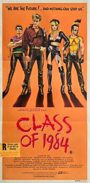 Class Of 1984 Australian Daybill Movie Poster