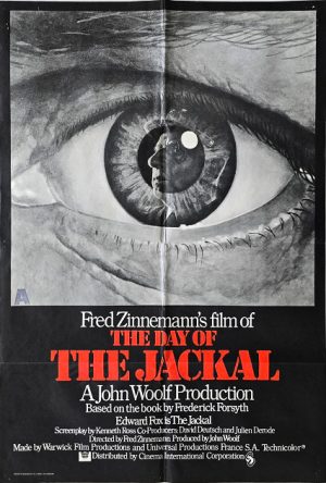 Day Of The Jackal Uk One Sheet Movie Poster