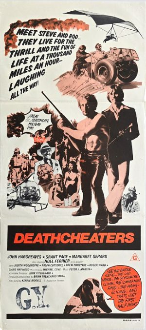 Deathcheaters Australian Daybill Movie Poster (1)