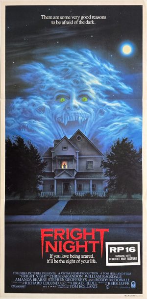 Fright Night Australian Daybill Movie Poster