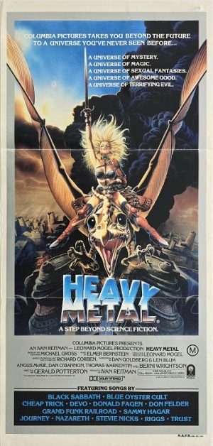 Heavy Metal Australian Daybill Movie Poster