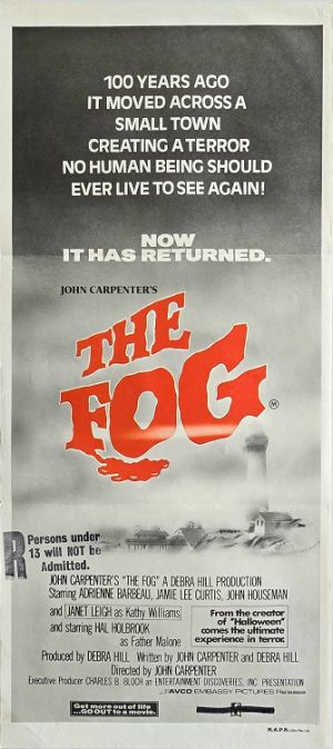 The Fog Australian Daybill Movie Poster (1)