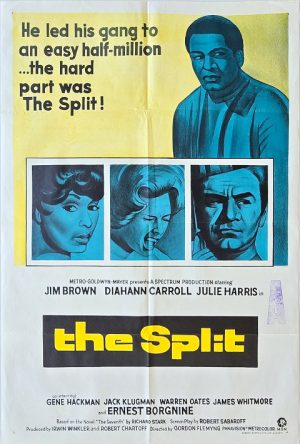 The Split Australian One Sheet Movie Poster Jim Brown (1)