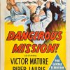 Dangerous Mission! Australian Daybill Movie Poster Vincent Price (1)