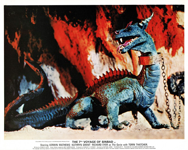 7th Voyage Of Sinbad Uk Front Of House Card 8 X 10 (5)