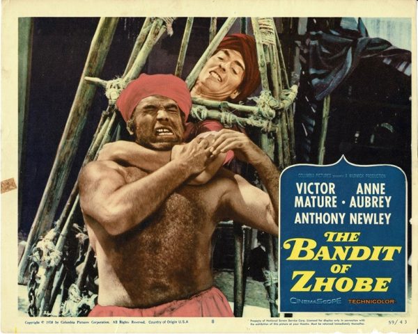 Bandit Of The Zhobe Us Lobby Card 1959 (1)