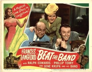Beat The Band Us Lobby Card 1947