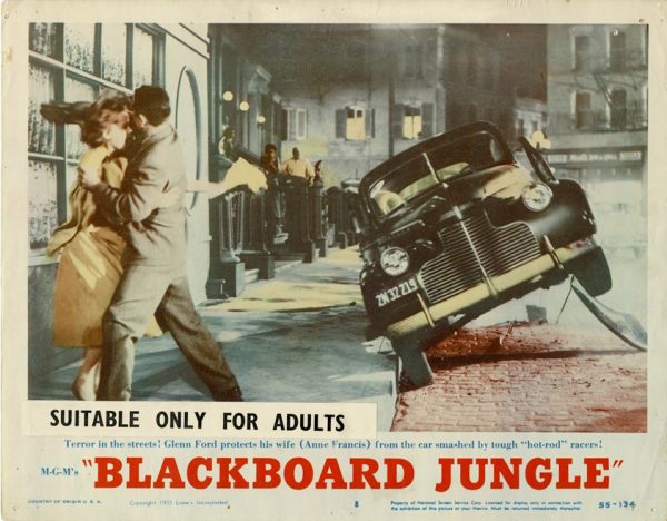 Blackboard Jungle Us Lobby Card 11 X 14 1955 Blackboard Jungle Us Lobby Card 11 X 14 1955