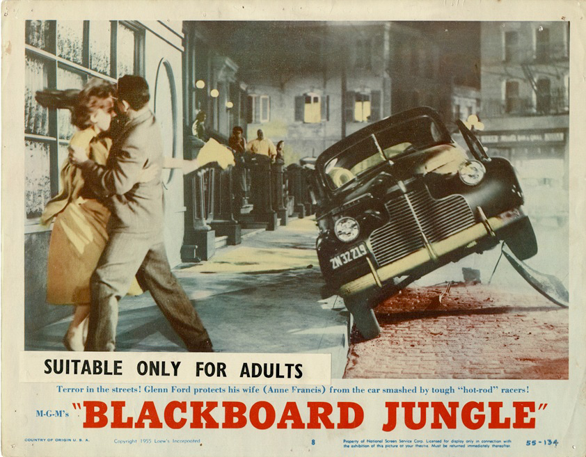 Blackboard Jungle Us Lobby Card 11 X 14 1955 Blackboard Jungle Us Lobby Card 11 X 14 1955