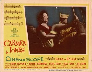 Carmen Jones Us Lobby Card 1954 (2)