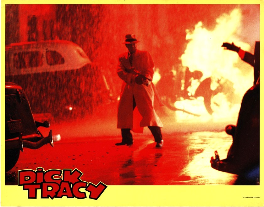 Dick Tracy Us Lobby Card 11 X 14 (3) Dick Tracy Us Lobby Card 11 X 14 (3)