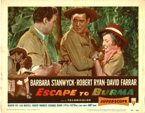 Escape To Burma Us Lobby Card 1955 Escape To Burma Us Lobby Card 1955