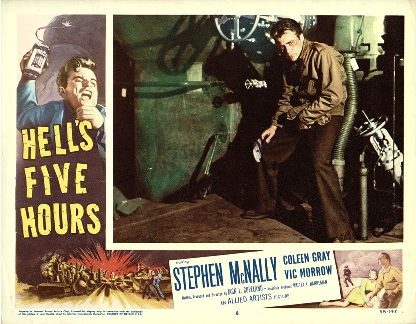 Hells Five Hours Us Lobby Card 11 X 14 Hells Five Hours Us Lobby Card 11 X 14