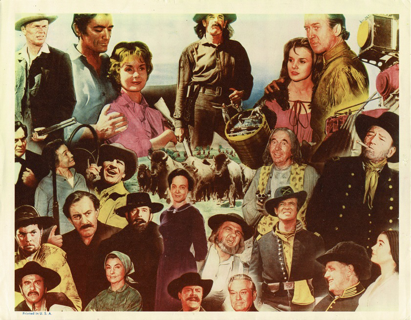 How The West Was Won Us Lobby Card 11 X 14 (8)