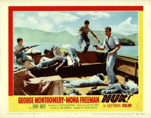 Huk Us Lobby Card 1956