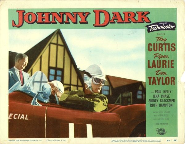 Johnny Dark Us Lobby Card 1954 Johnny Dark Us Lobby Card 1954