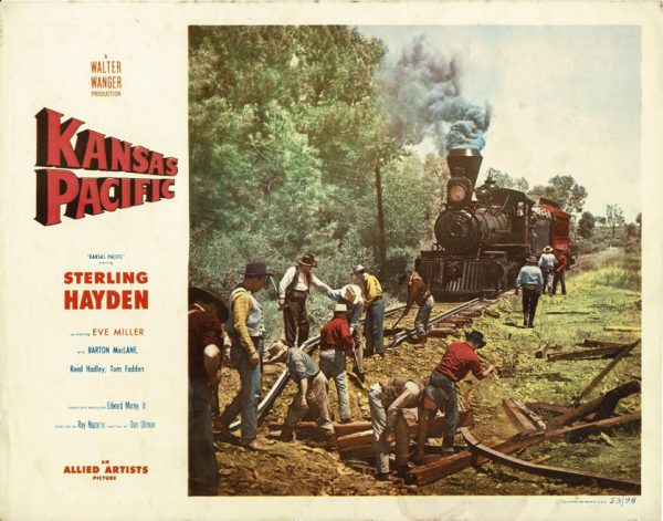 Kansas Picific Us Lobby Card 11 X 14 Kansas Picific Us Lobby Card 11 X 14