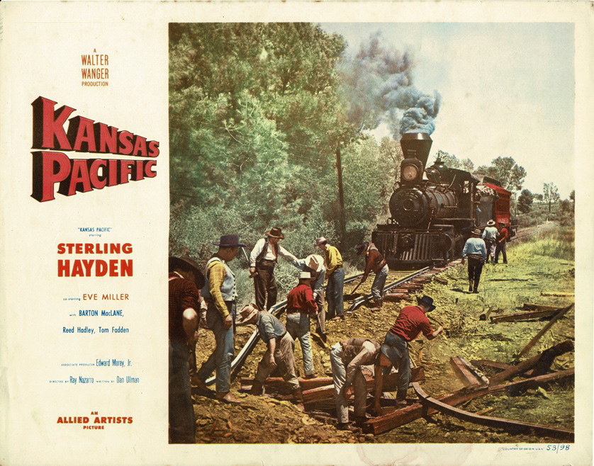 Kansas Picific Us Lobby Card 11 X 14 Kansas Picific Us Lobby Card 11 X 14