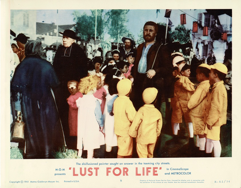 Lust For Life Us Lobby Card Kirk Douglas 1962 Rerelease (2) Lust For Life Us Lobby Card Kirk Douglas 1962 Rerelease (2)