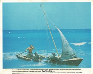 Papillon Uk Front Of House Card 8 X 10 Steve Mcqueen Dustin Hoffman (6)