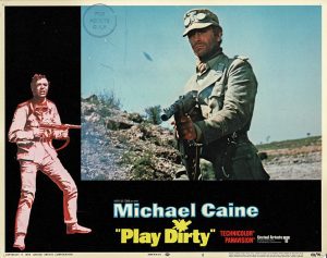 Play Dirty Us Lobby Card 11 X 14 1969 Michael Caine