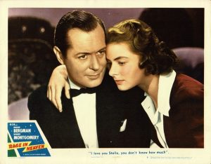Rage In Heaven Us Lobby Card 11 X 14 1946 Ingrid Bergman (1)