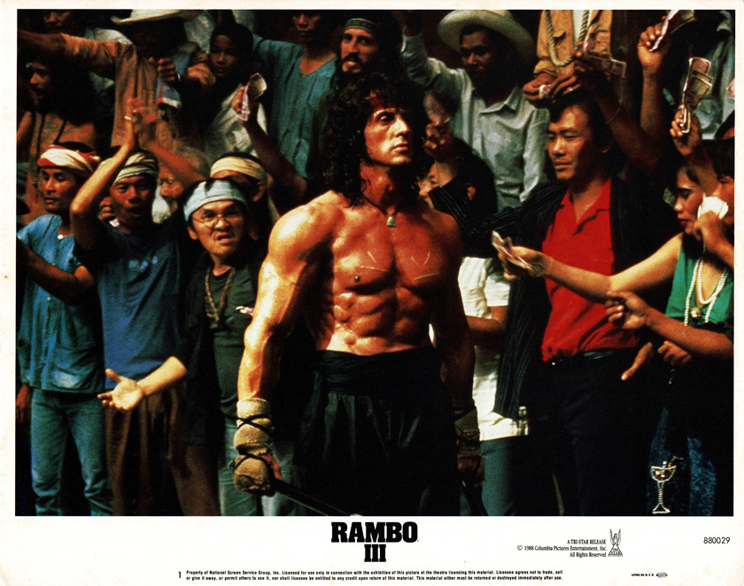 Rambo 3 Us Lobby Card 11 X 14 (8) Rambo 3 Us Lobby Card 11 X 14 (8)