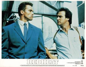 Red Heat Us Lobby Card 11 X 14 (5)