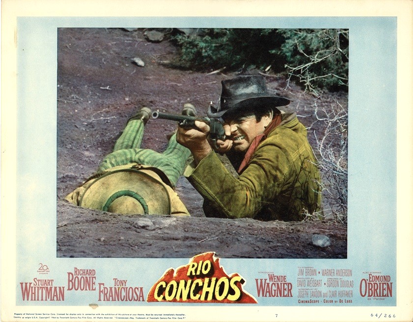 Rio Conchos Us Lobby Card 11 X 14 (6)