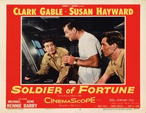 Soldier Of Fortune Us Lobby Card 1955 Clark Gable Susan Hayward (2)