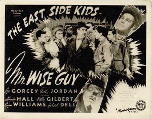 The East Side Kids Mr Wise Guy Uk Lobby Card 11 X 14